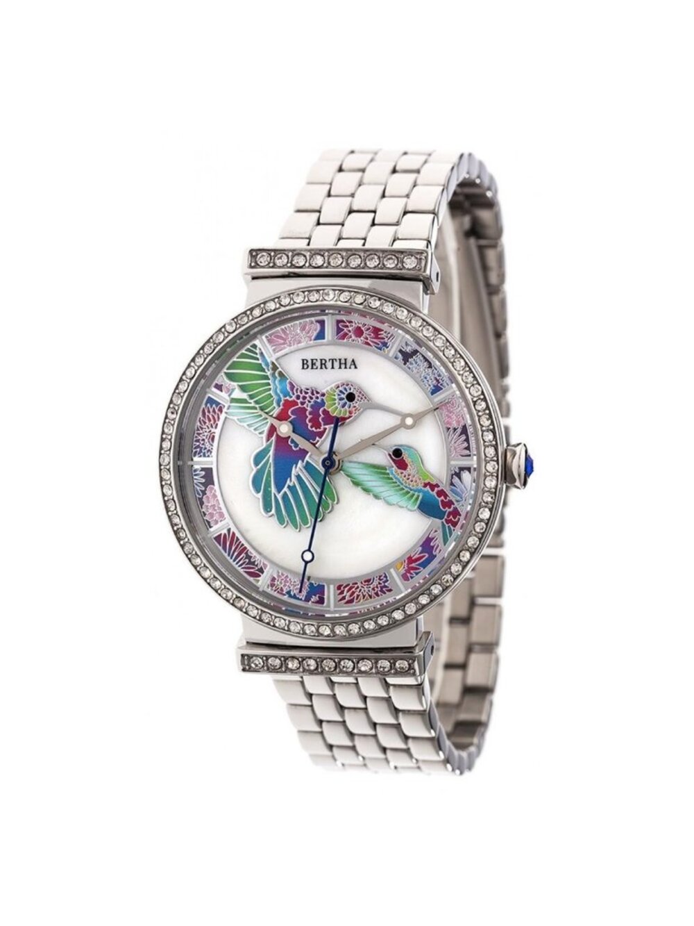 NWT Bertha Emily Crystal Ladies Watch